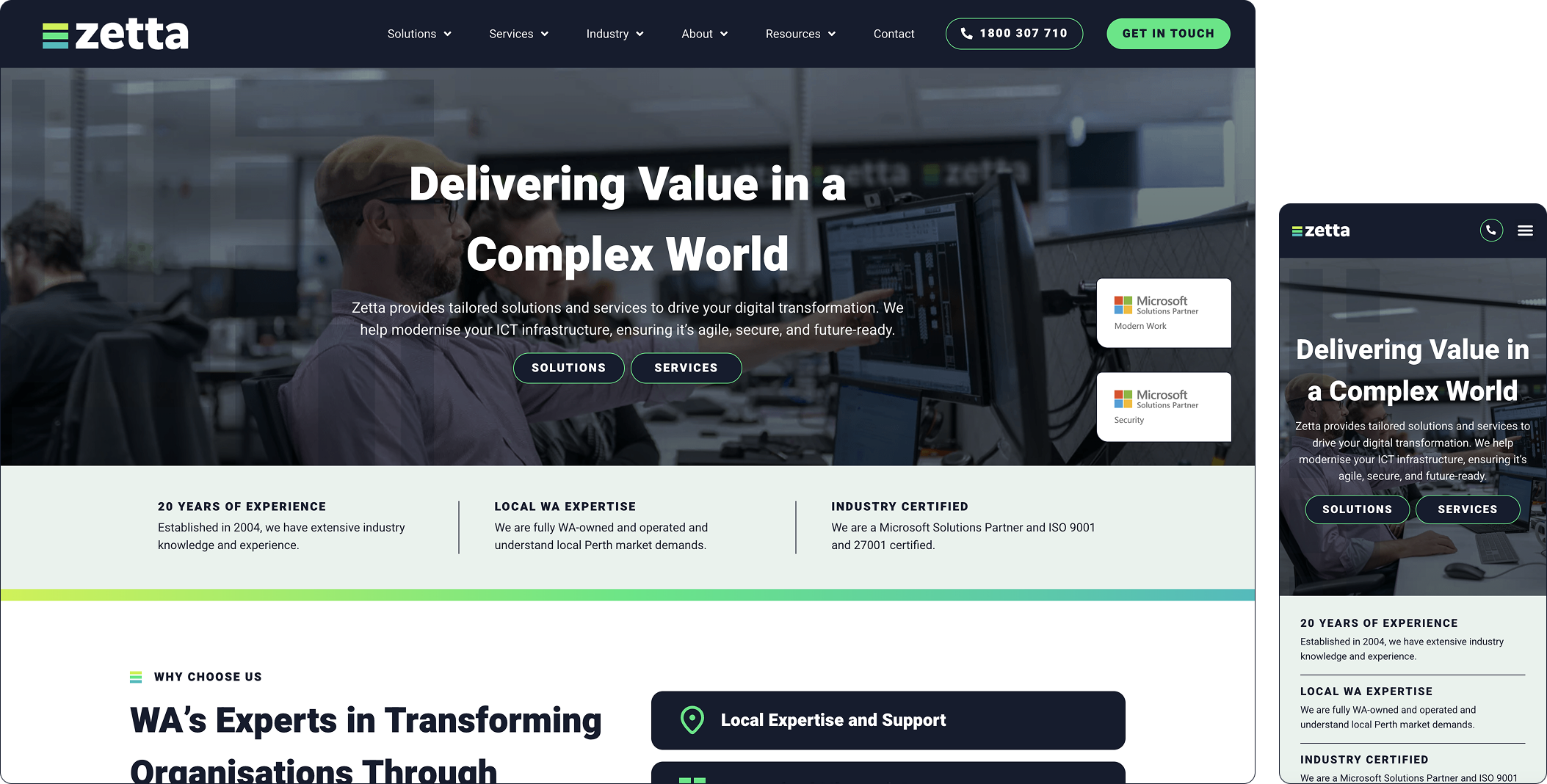 Zetta Website